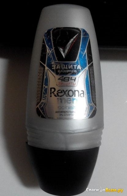 Відгук про роликовий антиперспірант rexona men cobalt - захист надовго роликовий антиперспірант