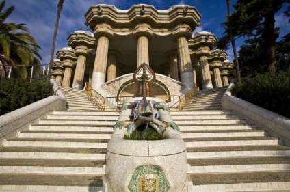 Park Guell în Barcelona