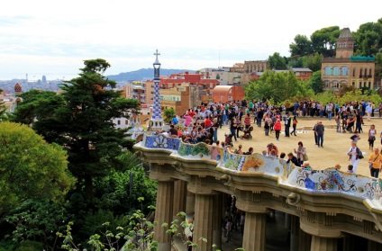 Park Guell în Barcelona