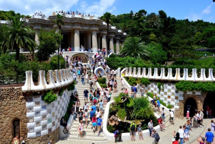 Park Guell în Barcelona cum să obțineți ce să vedeți