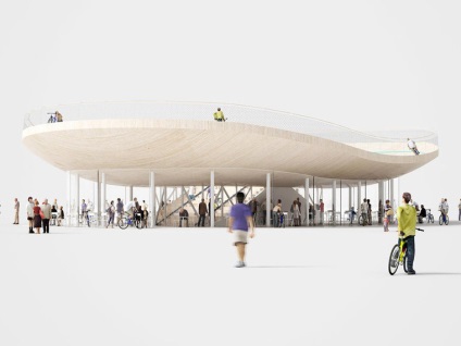 Pavilion pentru ciclism