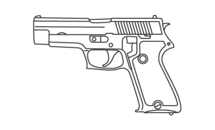 Colt пистолет в историята на американската армия, киното и медиите