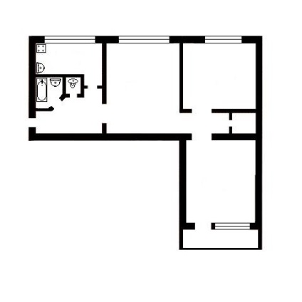 Amenajarea apartamentelor în case standard