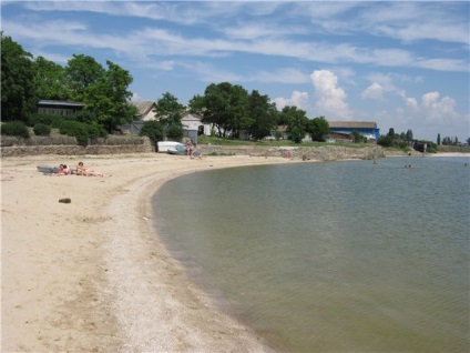 Plaja în cornul fermei, hotelul grecesc 6, Taganrog