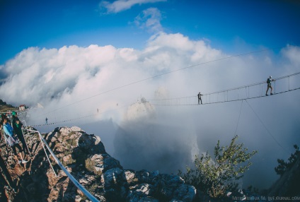 Suspendate poduri pe ai Petri în Crimeea, știri de fotografie