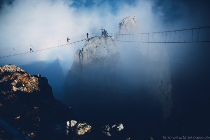 Suspendate poduri pe ai Petri în Crimeea, știri de fotografie