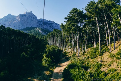 Suspendate poduri pe ai Petri în Crimeea, știri de fotografie