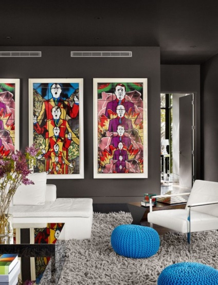 Pop art a belső 45 méltó Andy Warhol tervezési ötletek