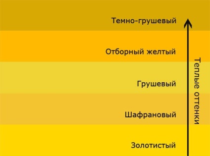 Regulile pentru combinarea galben cu alte culori în interiorul fotografiei