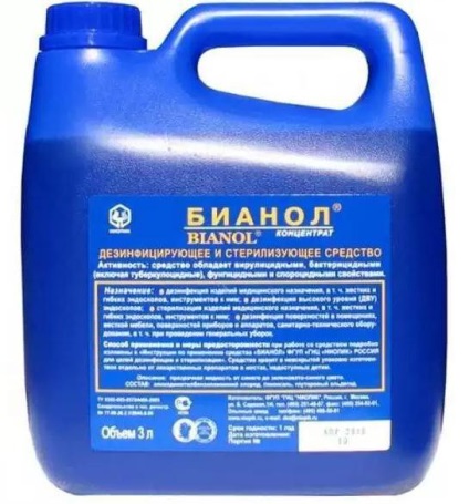 Instrucțiuni de utilizare pentru prepararea Bianol