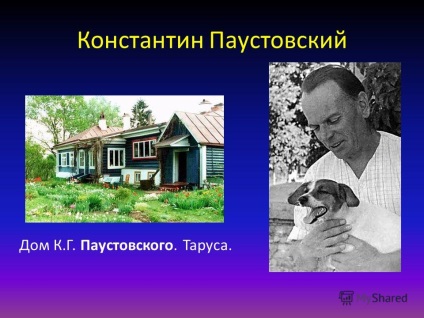 Prezentare pe tema lecției de lectură literară pe tema ovsky - kotvoruga - municipală