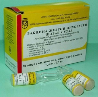 Vaccinarea împotriva febrei galbene - contraindicații și consecințe