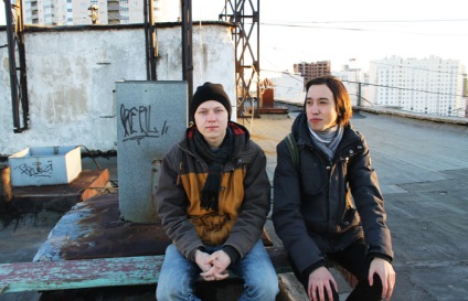 Mers pe acoperișurile din Ekaterinburg
