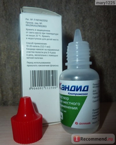 Gombaellenes szer glenmark candida oldat topikális alkalmazásra 1% - Gombaellenes szer glenmark candida oldat topikális alkalmazásra 1% -
