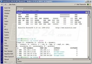 Lucrul cu rutele în microtik router os și alte sisteme