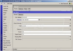 Lucrul cu rutele în microtik router os și alte sisteme