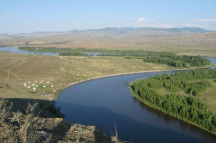 Descrierea și descrierea râului Yenisei