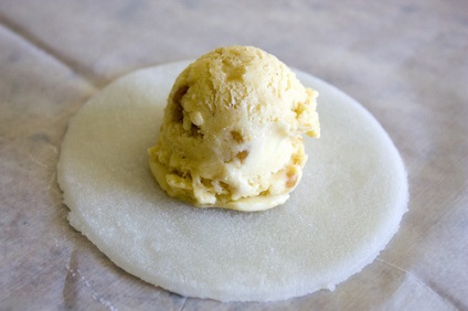 Recept japán Yukimi fagylalt mochi tészta (vizelet) otthon