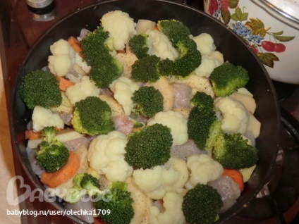 Pește cu cartofi și broccoli în smântână - intrarea utilizatorului în Darina (amiram1106) în comunitate