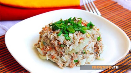 Salată de pește cu orez - rețete populare cu fotografii