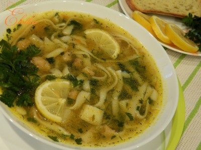 Supă de pește cu fidea și castraveți murate - portal culinar