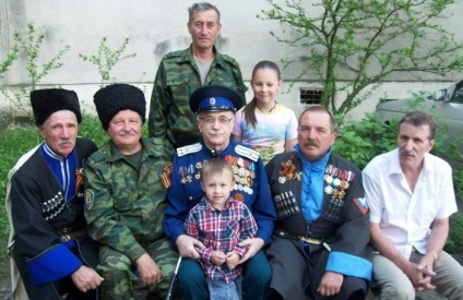 Rușii din Oseția se uită la izvorul cazacului, rusesc