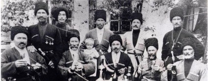 Rușii din Oseția se uită la izvorul cazacului, rusesc