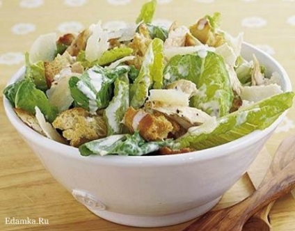 Cézár saláta - ételek és saláták - főzés - cikkek Directory - Portál az élelmiszer, egészség és szépség