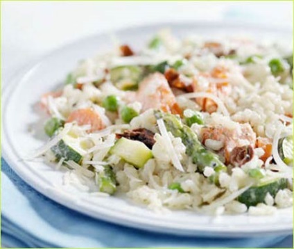 Salata cu orez și pește alege rețeta preferată