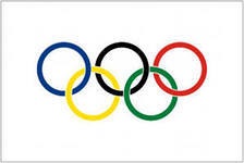A szimbólum az olimpiai játékok, az öt gyűrű