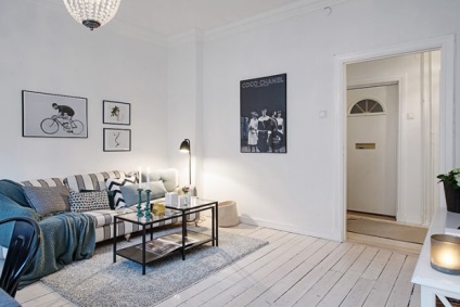 Stilul scandinav în designul interior al unui apartament în stil scandinav