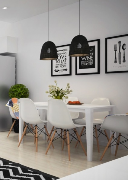 Stilul scandinav în designul interior al unui apartament în stil scandinav