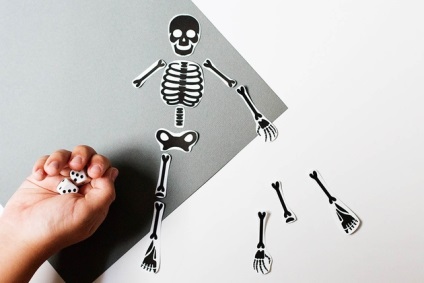 Jocul de schelet uman pentru copii