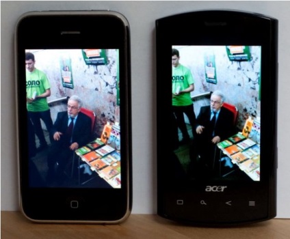 Smartphone acer lichid e patru săptămâni împreună, site-ul lui Serghei Vilyanova