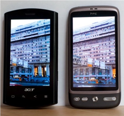 Smartphone acer lichid e patru săptămâni împreună, site-ul lui Serghei Vilyanova