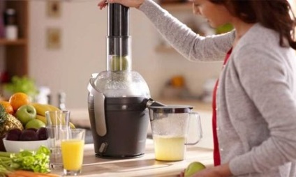 Juicer rolaris examinează modelul electric de mazăre