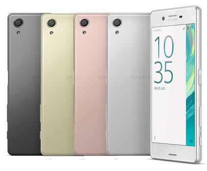 Sony xperia x - primul aspect