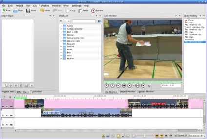 Crearea de filme în Linux folosind kdenlive, Partea 2