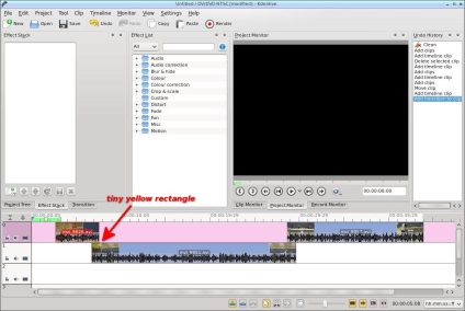 Crearea de filme în Linux folosind kdenlive, Partea 2