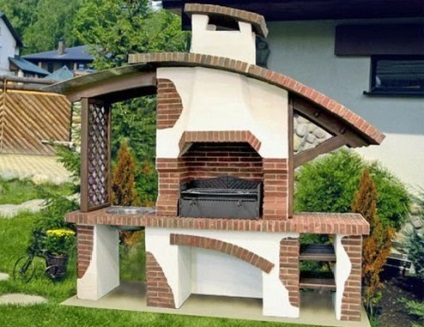 Construim un brazier dintr-o cărămidă ieftină și fiabilă