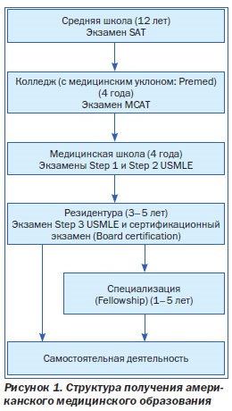 Structura învățământului medical american, ediția online - știri de medicină și farmacie