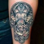 Tatuaje de mână hamsa - fotografie și precizie de tatuaj