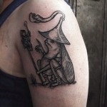 Tattoo stílus metszés legjobb fotók és vázlatok