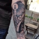 Tatuaj în stilul de gravare pe site-ul despre tatuaje-tatuaje-schițe (86 poze)