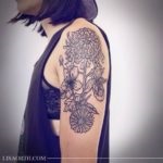 Tatuaj în stilul de gravare pe site-ul despre tatuaje-tatuaje-schițe (86 poze)