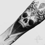 Tatuaj în stilul de gravare pe site-ul despre tatuaje-tatuaje-schițe (86 poze)