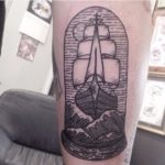 Tatuaj în stilul de gravare pe site-ul despre tatuaje-tatuaje-schițe (86 poze)