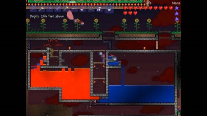 Terraria cum se face obsidian