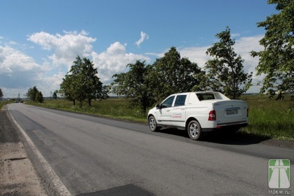 Test Drive Ssang Yong Actyon sport első munkahely