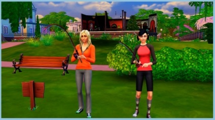 A Sims 4 horgászat